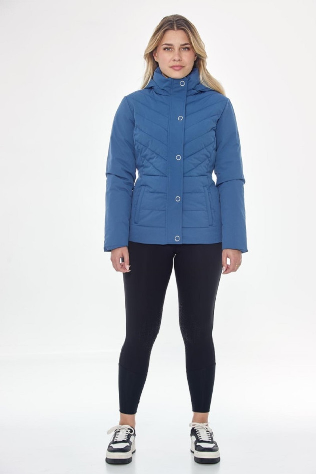 Parka para mujer Jolina - Azul acero Parka para mujer Jolina - Azul acero