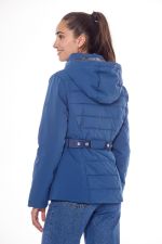 Parka para mujer Jolina - Azul acero Parka para mujer Jolina - Azul acero