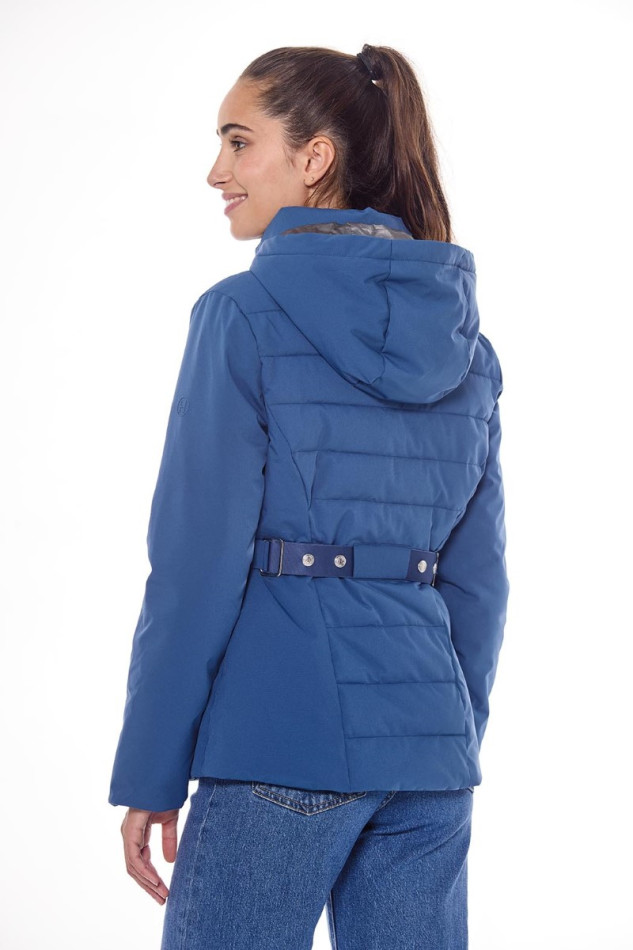 Parka para mujer Jolina - Azul acero Parka para mujer Jolina - Azul acero
