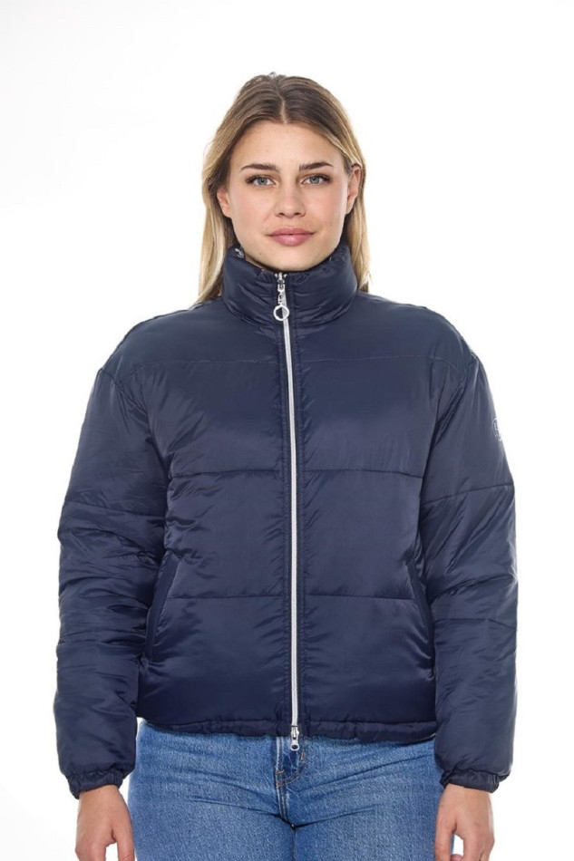 Janari Giacca Puffer - Navy/Silver Janari Giacca Puffer - Navy/Silver