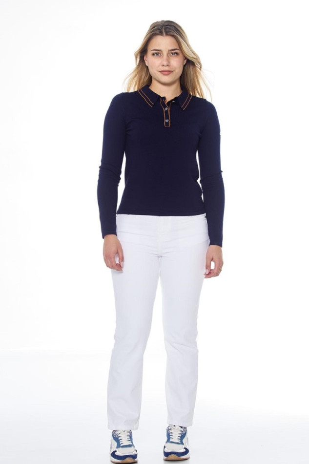 Juliette Jean Mom Mulher - Branco (White) Juliette Jean Mom Mulher - Branco (White)