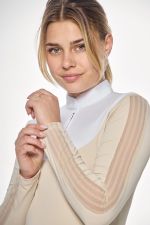 Pannie Polo de concours ML Femme Rider - Ivoire (Ivory) Pannie Polo de concours ML Femme Rider - Ivoire (Ivory)