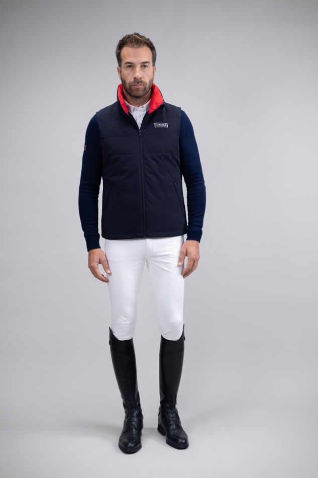 Chaleco sin mangas Atome Hombre Rider Francia - Azul marino