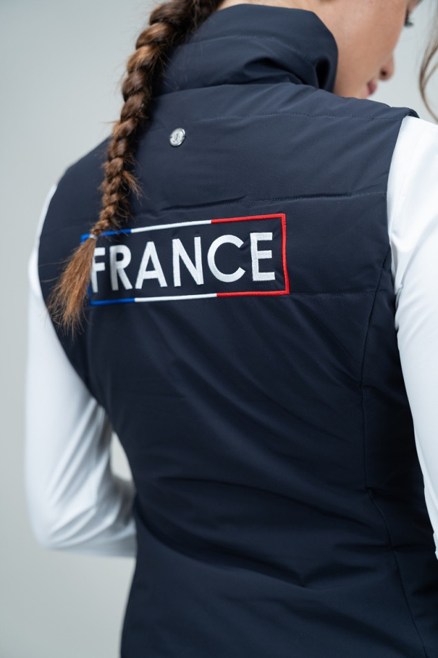 Baccarat Colete sem mangas Feminino Rider France - Marine (Navy) Baccarat Colete sem mangas Feminino Rider France - Marine (Navy)