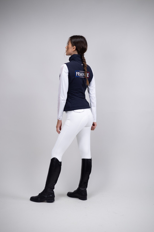 Baccarat Colete sem mangas Feminino Rider France - Marine (Navy) Baccarat Colete sem mangas Feminino Rider France - Marine (Navy)