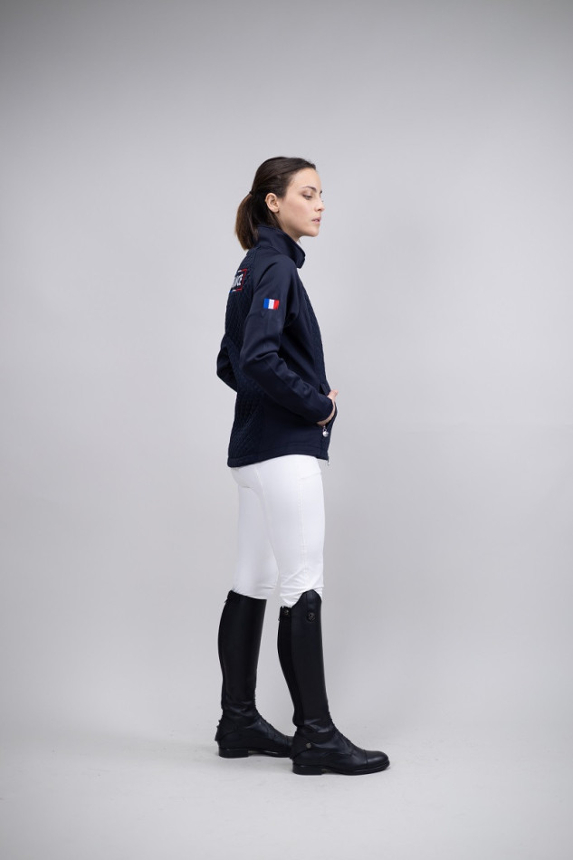 Jiminy Rider France Women's Technical Jacket - Navy