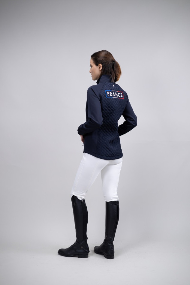 Jiminy Rider France Women's Technical Jacket - Navy