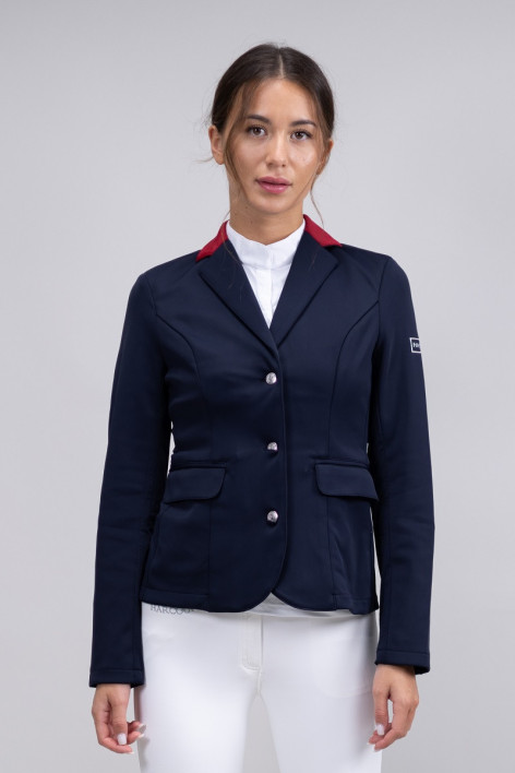 Jaly Women's Competition Jacket Rider France - Marine (Navy)