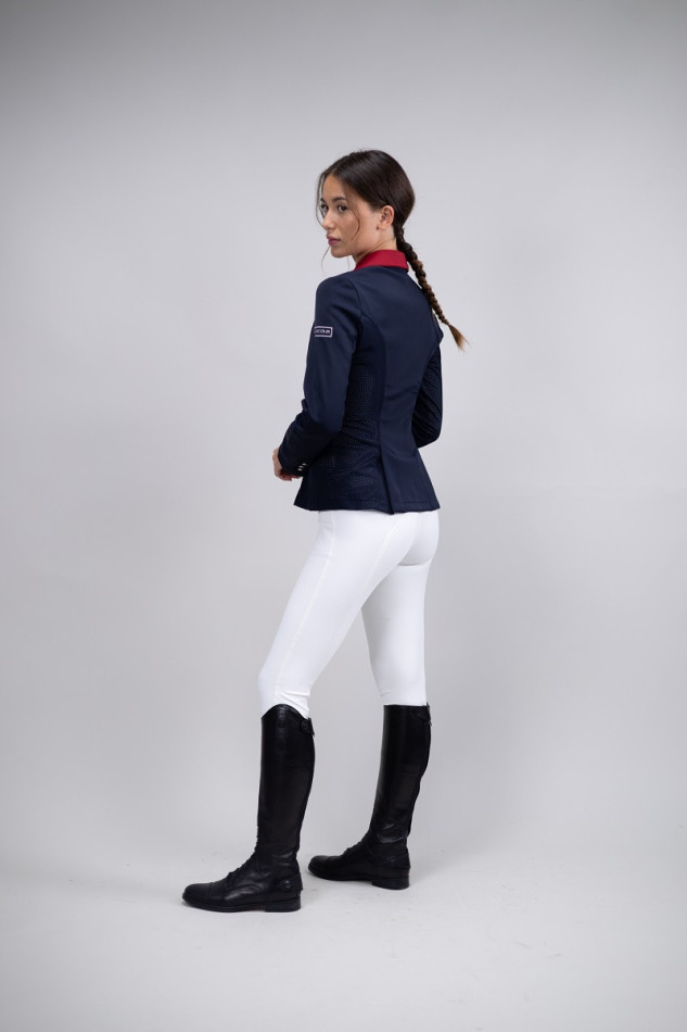 Jaly Veste de Concours Femme Rider France - Marine (Navy) Jaly Veste de Concours Femme Rider France - Marine (Navy)