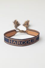 Baya Bracelet - Navy/Apricot Baya Bracelet - Navy/Apricot