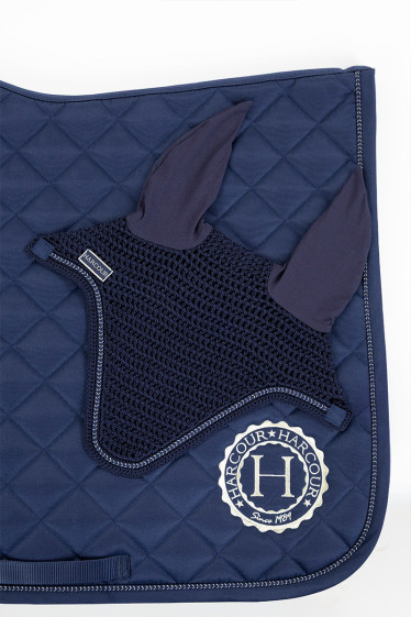 PACK Sunny mat and Funny bonnet - Navy/Light Gold