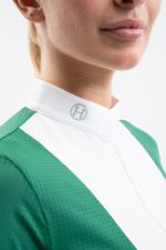 Prague Women's Competition Short-Sleeve Polo - Emerald Green Prague Women's Competition Short-Sleeve Polo - Emerald Green