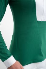Prague Women's Competition Short-Sleeve Polo - Emerald Green Prague Women's Competition Short-Sleeve Polo - Emerald Green