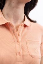 Pamoly Polo MC Femme - Abricot (Apricot) Pamoly Polo MC Femme - Abricot (Apricot)