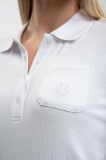 Pamoly Poloshirt MC Damen - Blanc (Weiß) Pamoly Poloshirt MC Damen - Blanc (Weiß)