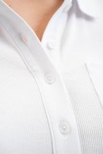 Pamoly Polo MC Mulher - Blanc (White) Pamoly Polo MC Mulher - Blanc (White)