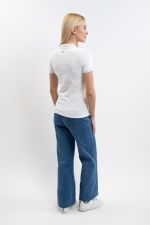 Pamoly Polo MC Mulher - Blanc (White) Pamoly Polo MC Mulher - Blanc (White)