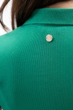 Pamoly Polo MC Femme - Emerald Green Pamoly Polo MC Femme - Emerald Green