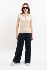 Pamoly Polo KM Dames - Lin (Linen) Pamoly Polo KM Dames - Lin (Linen)