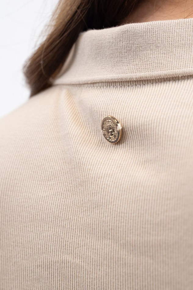 Pamoly Polo MC Donna - Lino (Linen)