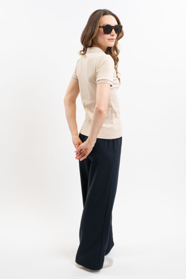 Pamoly Polo MC Donna - Lino (Linen)