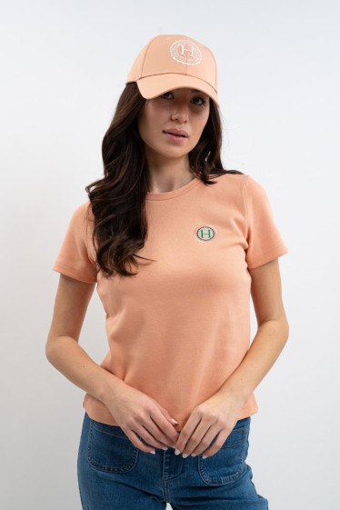 Telma Tee-shirt Femme - Abricot (Apricot)