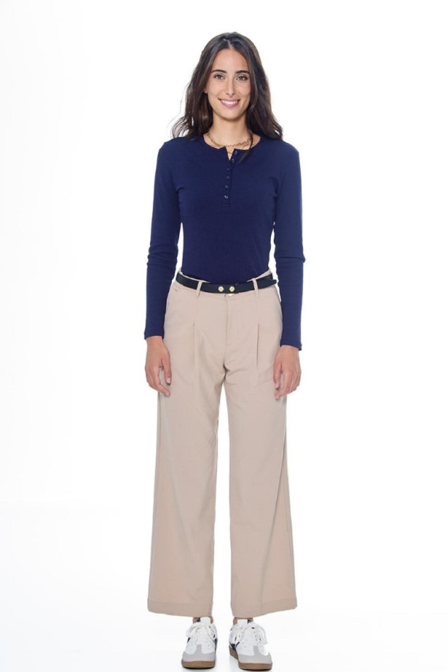 Pipalo T-shirt ML Donna - Marina (Navy)