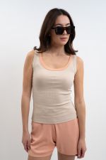Tazam Débardeur Femme - Lin (Linen) Tazam Débardeur Femme - Lin (Linen)