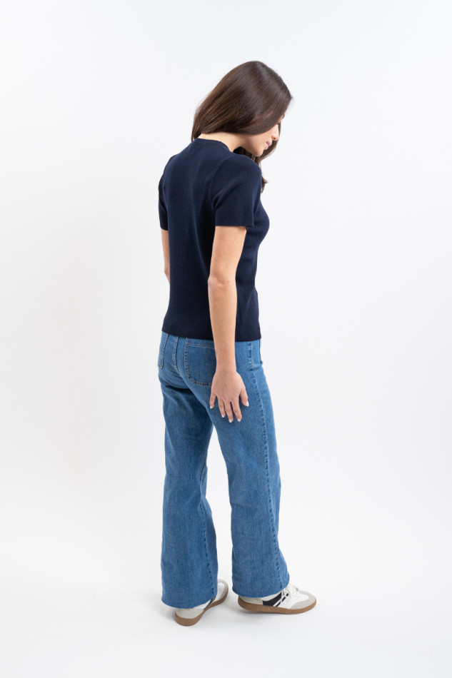 Tzimi Women's T-shirt - Navy Tzimi Women's T-shirt - Navy