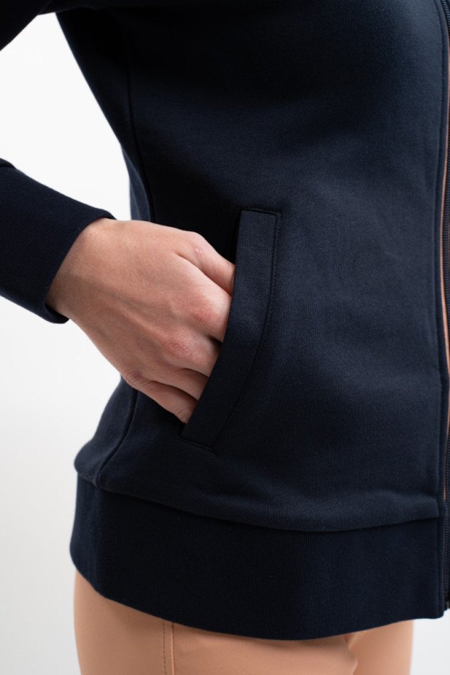 Strella Sweat zip Femme - Marine (Navy)