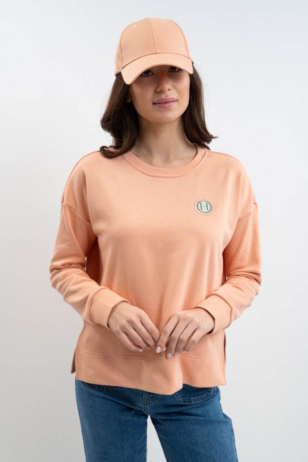 Santana Sweat Donna - Abricot (Albicocca)
