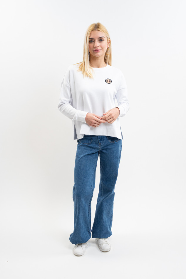 Santana Sweat Dames - Wit (White)
