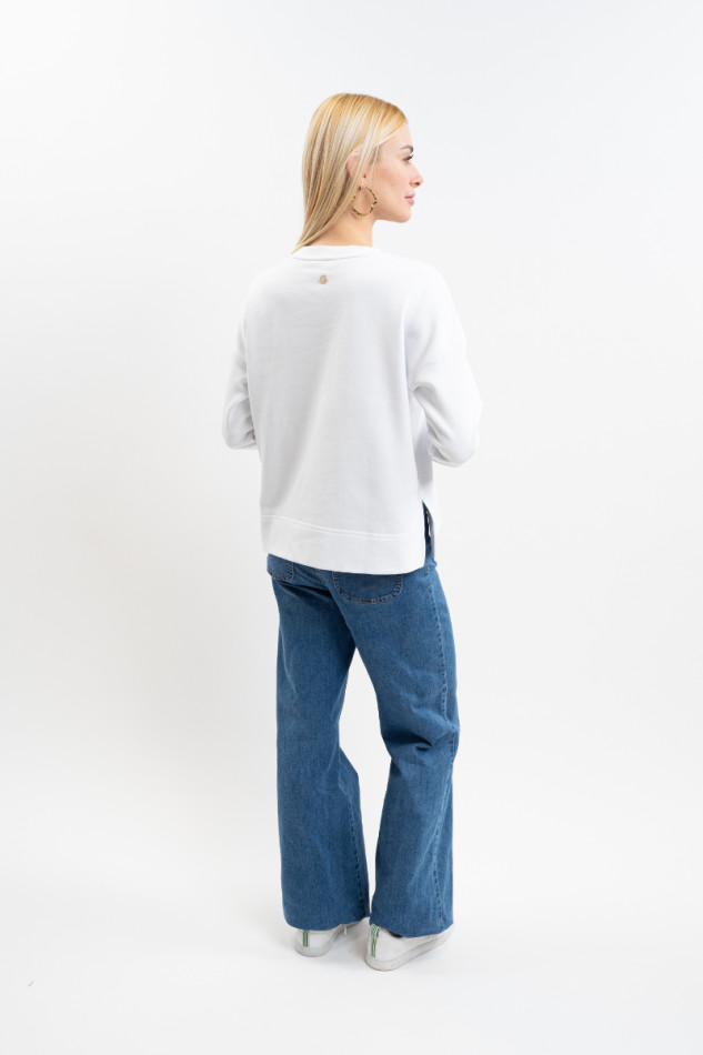 Santana Sweat Dames - Wit (White)