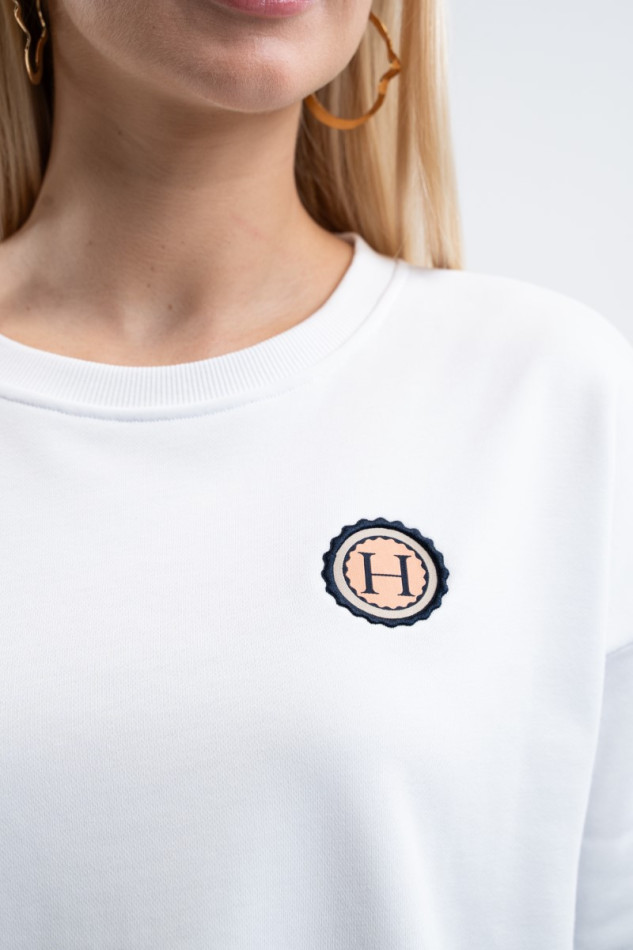 Santana Sweat Mulher - Blanc (White) Santana Sweat Mulher - Blanc (White)