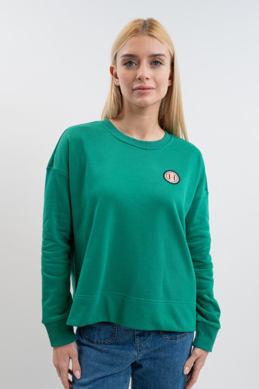 Santana Sweat Femme - Emerald Green