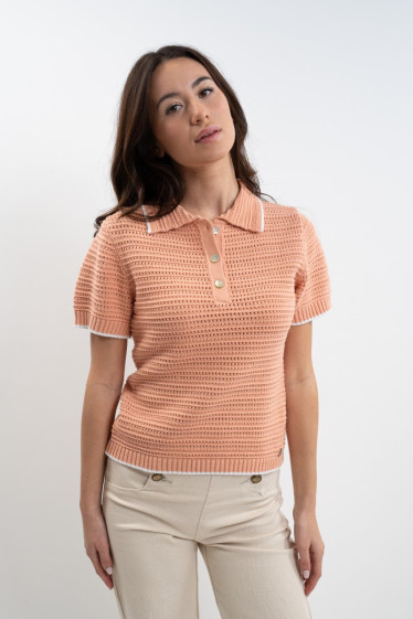 Women's Pony Pullover - Apricot