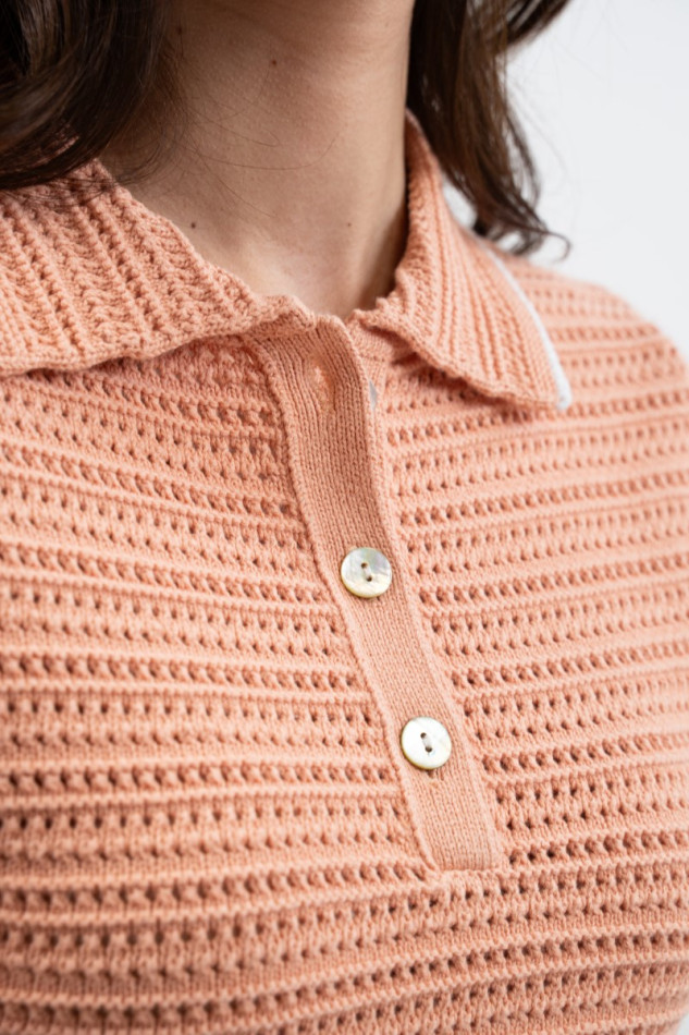 Pony Maglione Donna - Albicocca (Apricot)