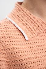 Pony Maglione Donna - Albicocca (Apricot) Pony Maglione Donna - Albicocca (Apricot)