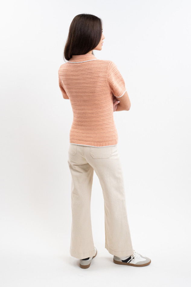 Pony Maglione Donna - Albicocca (Apricot)