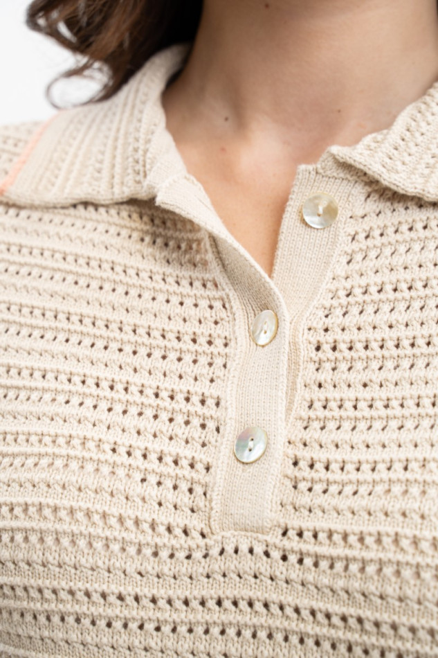 Pony Maglione Donna - Lino (Linen) Pony Maglione Donna - Lino (Linen)