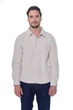 Shavi Camicia Velluto Uomo - Avorio (Ivory) Shavi Camicia Velluto Uomo - Avorio (Ivory)