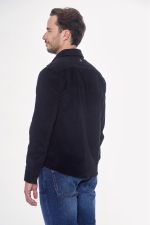 Shavi Camisa de Veludo Homem - Preto (Black) Shavi Camisa de Veludo Homem - Preto (Black)