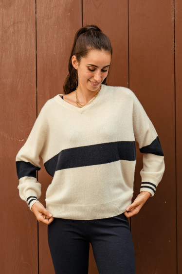 Polisa Pull Femme - Ivoire (Ivory)