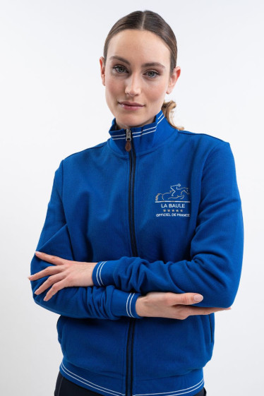 PAINDEP Sweat Officiel Unisexe CSIO LA BAULE ROLEX SERIES - Bleu La Baule (Blue)