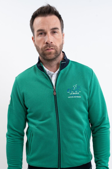 PAINDEP Offizielles Unisex-Sweatshirt CSIO LA BAULE ROLEX SERIES - Grasgrün (Green)