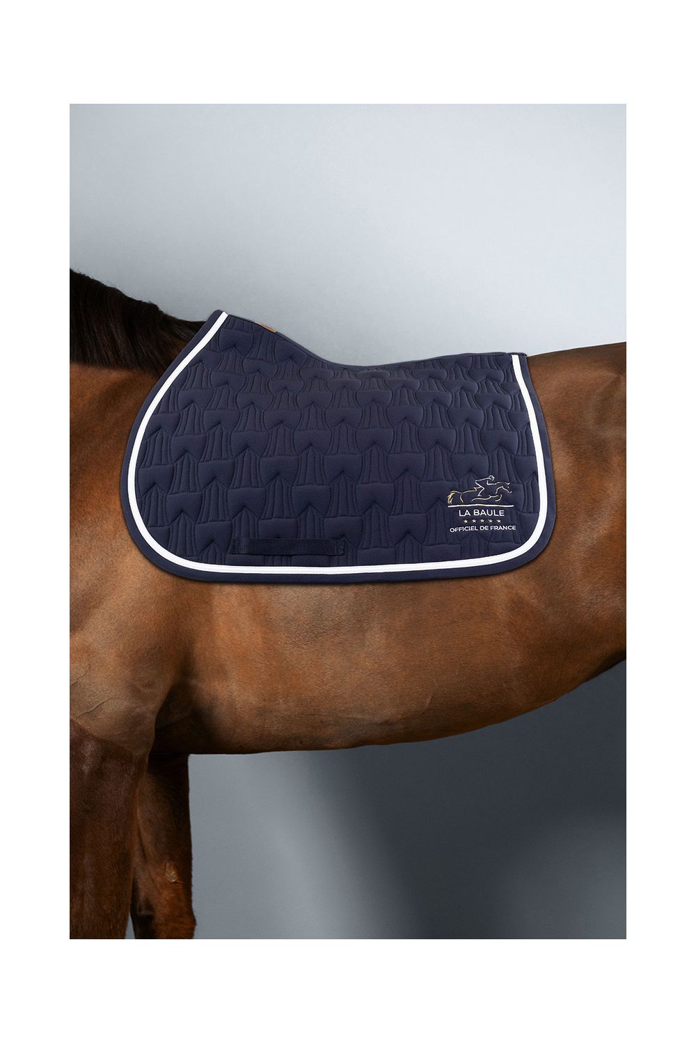 POSALINE Tapis de Selle CSIO LA BAULE - Marine