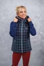 Best Of Gilet sans manches Femme Winter 23 - Tweed Navy/White Best Of Gilet sans manches Femme Winter 23 - Tweed Navy/White