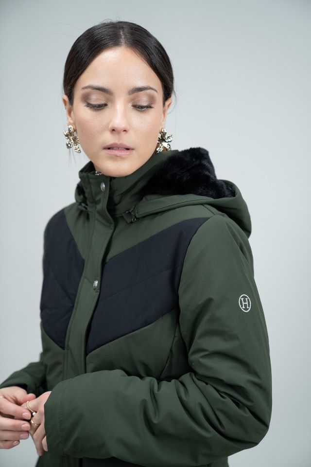 Java Women's Winter 23 Long Parka - Khaki (Khaki) Java Women's Winter 23 Long Parka - Khaki (Khaki)