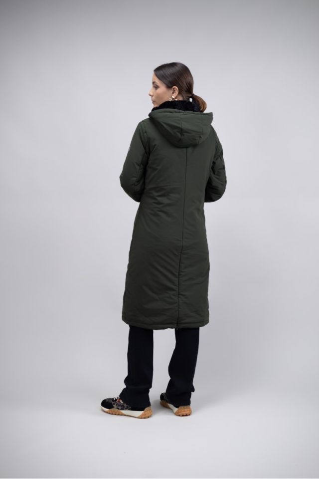 Java Women's Winter 23 Long Parka - Khaki (Khaki) Java Women's Winter 23 Long Parka - Khaki (Khaki)