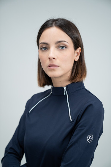 Polo de invierno Prelude 23 Warm para mujer - Azul marino